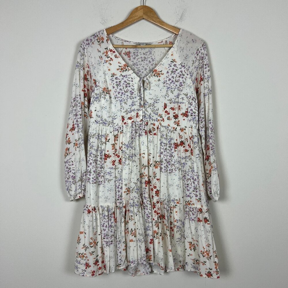 2/$20 American Eagle Floral Babydoll Dress S - Picture 3 of 4